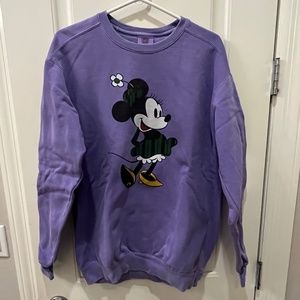 Minnie Mouse Purple Haunted Maid Sweatshirt – Size M (small shop, not authentic)